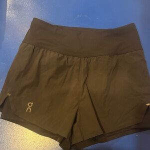 On Running Women's Black Athletic Shorts